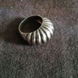 Vintage Sterling Silver Shrimp Ring  6.5